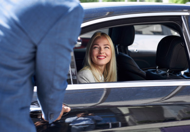 luxury chauffeur service photo